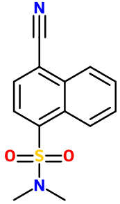 (图片) MC085182 4-Cyano-N,N-dimethyl-1-naphthalenesulfonamide